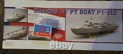 Dumas WWII Higgins 78' PT Boat PT-212 131 Scale R/C Wood withMotor Model Kit 1257