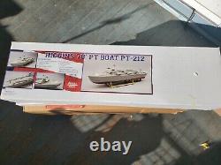 Dumas WWII Higgins 78' PT Boat PT-212 131 Scale R/C Wood withMotor Model Kit 1257