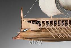 Dusek Greek Trireme Model Ship Kit, 480 B. C? Scale 172