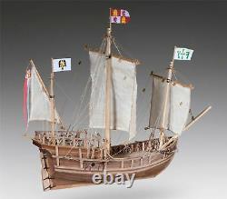 Dusek Pinta Wood Model Ship Kit D011 Scale 172