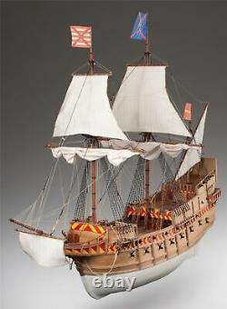 Dusek San Martin Wood Model Ship Kit D018 Scale 172