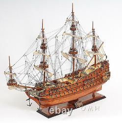 Dutch De Zeven Provincien Wooden Tall Ship Model 36 Boat New