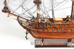 Dutch De Zeven Provincien Wooden Tall Ship Model 36 Boat New