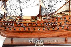 Dutch De Zeven Provincien Wooden Tall Ship Model 36 Boat New