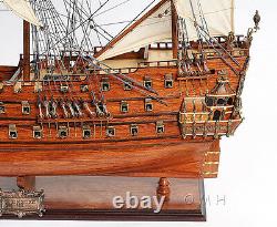 Dutch De Zeven Provincien Wooden Tall Ship Model 36 Boat New