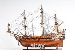 Dutch De Zeven Provincien Wooden Tall Ship Model 36 Boat New