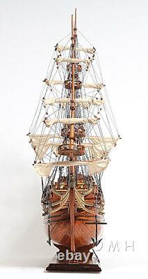 Dutch De Zeven Provincien Wooden Tall Ship Model 36 Boat New