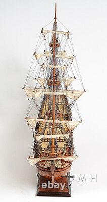 Dutch De Zeven Provincien Wooden Tall Ship Model 36 Boat New