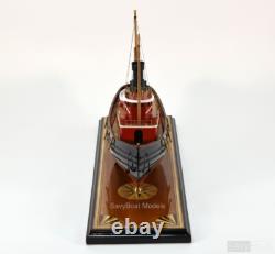 Edmond J. Moran Tug Boat Handcrafted Ship Model 24 Museum Quality, New York