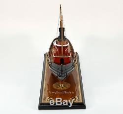 Edmond J. Moran Tugboat Handcrafted Boat Model 24 Museum Quality