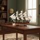 Elegant Uss Constitution 1/225 Scale Wooden Model Ship Fully Assembled Decor