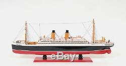 Empress of Ireland Cruise Ship 32.5 Ocean Liner Wood Model Boat Assembled