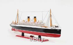 Empress of Ireland Cruise Ship 32.5 Ocean Liner Wood Model Boat Assembled