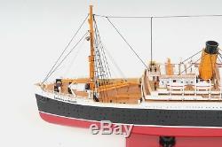 Empress of Ireland Cruise Ship 32.5 Ocean Liner Wood Model Boat Assembled