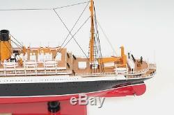 Empress of Ireland Cruise Ship 32.5 Ocean Liner Wood Model Boat Assembled