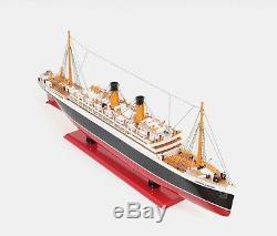 Empress of Ireland Cruise Ship 32.5 Ocean Liner Wood Model Boat Assembled