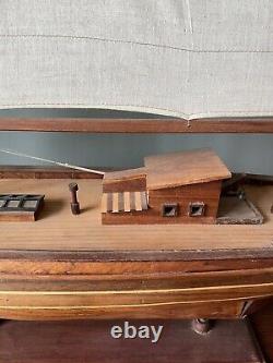 Endeavour America's Cup J Class Yacht Wood Model 32 Boat Sailboat Beautiful