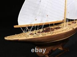 Endeavour America's Cup J class yacht wooden model ship kit 18 Sailboat