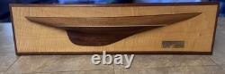 Endeavour America's Cup Model Wall Boat Yacht Art Decor Beautiful Wood 1934