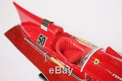 FERRARI WOOD BOAT MODEL 21 (53 cm)