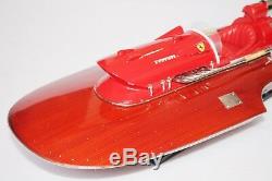 FERRARI WOOD BOAT MODEL 21 (53 cm)