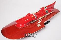 FERRARI WOOD BOAT MODEL 21 (53 cm)