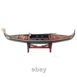 FULLY ASSEMBLED Venetian Gondola boat model