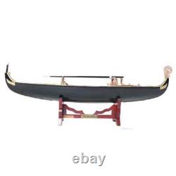 FULLY ASSEMBLED Venetian Gondola boat model