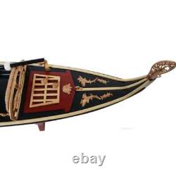 FULLY ASSEMBLED Venetian Gondola boat model