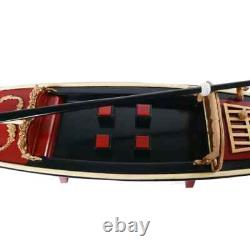 FULLY ASSEMBLED Venetian Gondola boat model