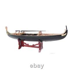 FULLY ASSEMBLED Venetian Gondola boat model