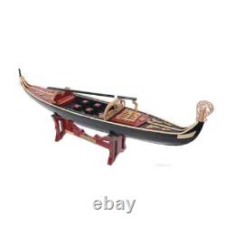 FULLY ASSEMBLED Venetian Gondola boat model