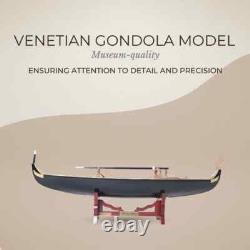 FULLY ASSEMBLED Venetian Gondola boat model