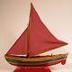 Fabulous Model Whaling Ship Sailboat Row Boat Schooner Bequia Island By Adolphus