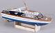 Fairey Huntsman 31 23.5 Boat Model Wooden Boat Kit And Stand 1/16 Scale
