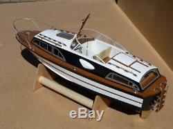 Fairey Huntsman 31 47" Boat Model Wooden boat kit Lesro models