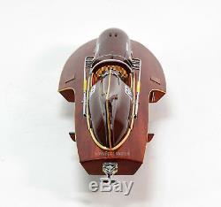 Ferrari Hydroplane 31 Handcrafted Wooden Racing Boat Model