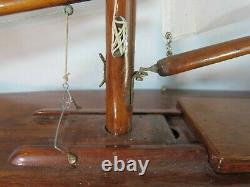 Fine Large Antique / Vintage Planked Wooden Model Sailing Boat Pond Yacht 1900