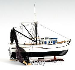 Forrest Gump Louisiana Shrimp Fishing Boat 25 Built Wood Model Ship Assembled