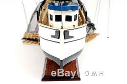 Forrest Gump Louisiana Shrimp Fishing Boat 25 Built Wood Model Ship Assembled