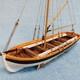 Frame Boat Model Building Kit Classic Skiff Wood Lifeboat
