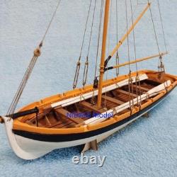 Frame Boat Model Building Kit Classic Skiff Wood Lifeboat