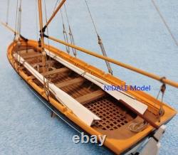 Frame Boat Model Building Kit Classic Skiff Wood Lifeboat