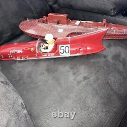 Free Shipping Ferrari Hydroplane 20 Beautiful Wooden Model Boat L50 Xmas Gift