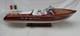 Free Shipping Riva Aquarama 21 White Seat Quality Wood Model Boat L50 Xmas Gift