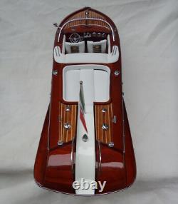 Free Shipping Riva Aquarama 21 White Seat Quality Wood Model Boat L50 Xmas Gift