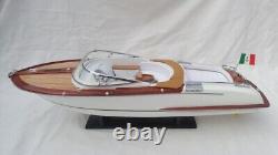 Free Shipping Riva Aquarama Gucci 26 Quality Wood Model Boat L70 Xmas Gift