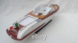 Free Shipping Riva Aquarama Gucci 26 Quality Wood Model Boat L70 Xmas Gift