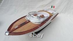 Free Shipping Riva Aquarama Gucci 26 Quality Wood Model Boat L70 Xmas Gift