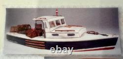 Frenchman River Lobster Boat Kit O Scale (148) Wooden Model Kit, Traps, Buoys